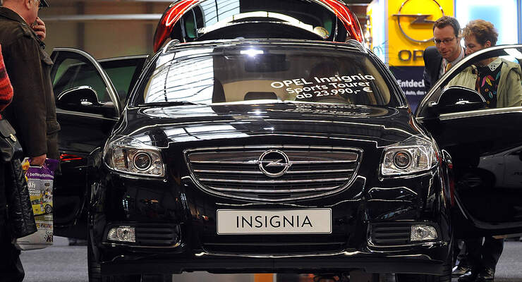 Opel Insignia beim Händler