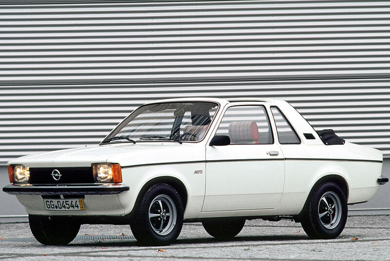 Opel Kadett Aero, 1977, Seitenansicht