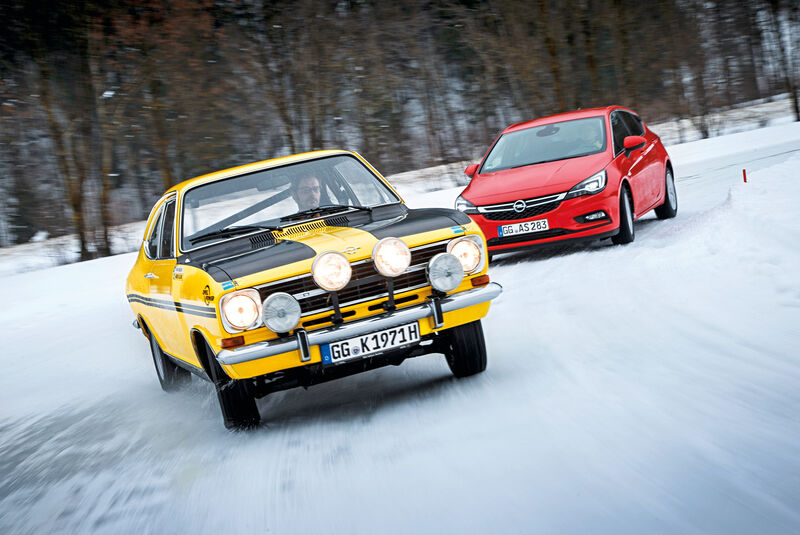 Opel Kadett B Coupé Rallye, Frontansicht
