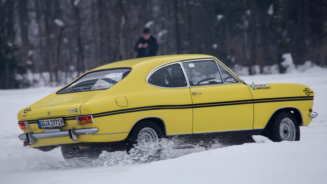 Opel Kadett B Coupé Rallye, Heckansicht