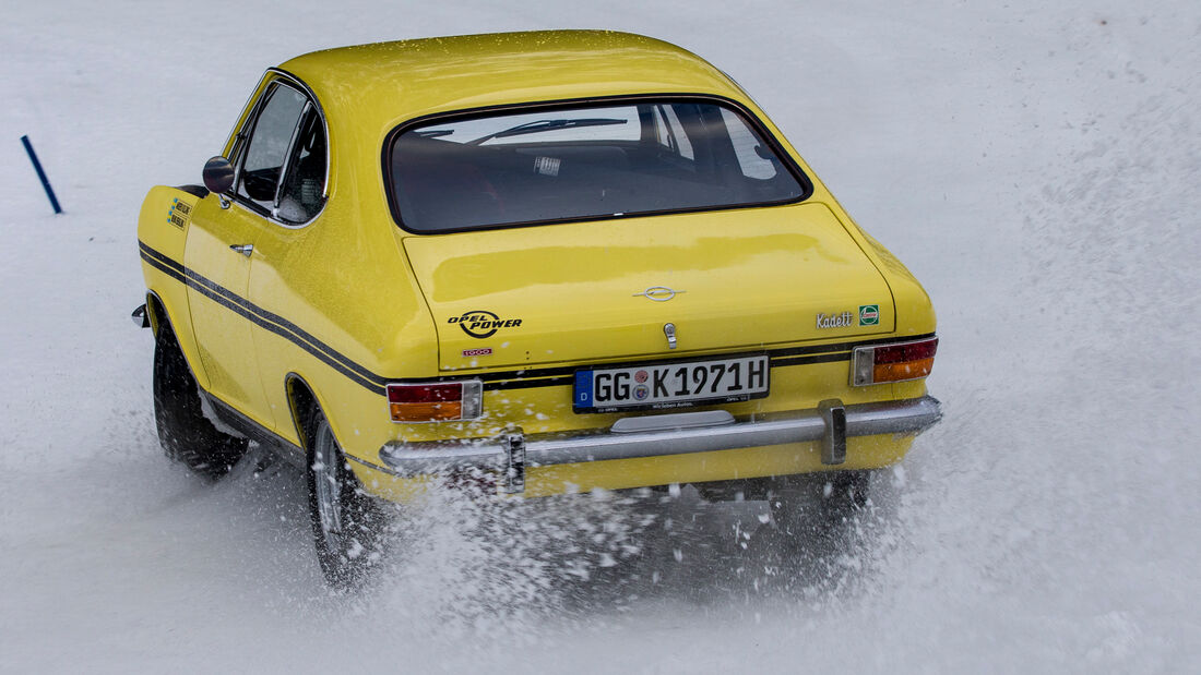 Opel Kadett B Coupé Rallye, Heckansicht