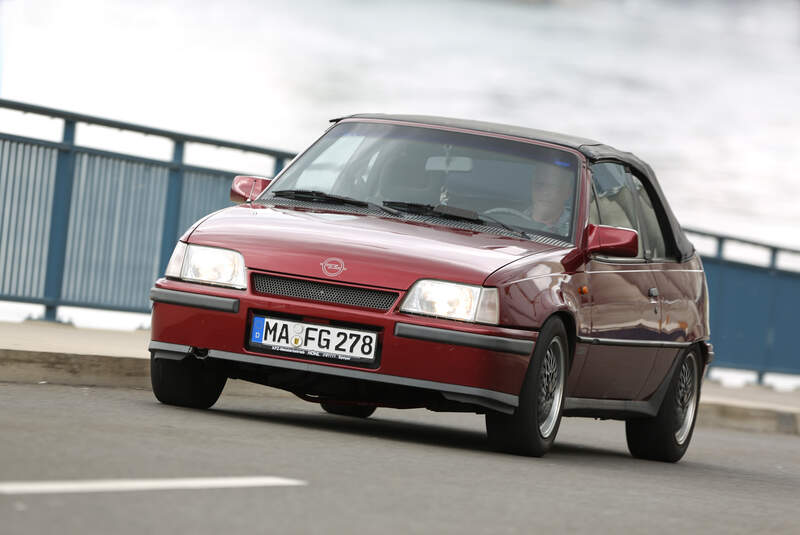 Opel Kadett E 2.0 GSi Cabriolet, Frontansicht