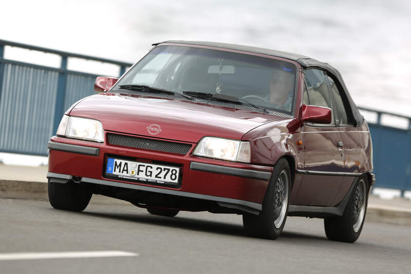 Opel Kadett E 2.0 GSi Cabriolet, Frontansicht