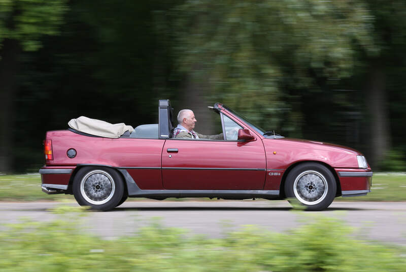 Opel Kadett E 2.0 GSi Cabriolet, Seitenansicht