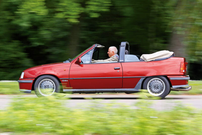 Opel Kadett E 2.0 GSi Cabriolet, Seitenansicht