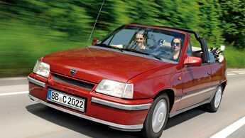 Opel Kadett E Cabrio, Frontansicht