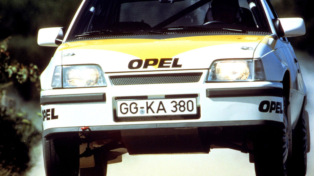 Opel Kadett GSi 16V, Frontansicht