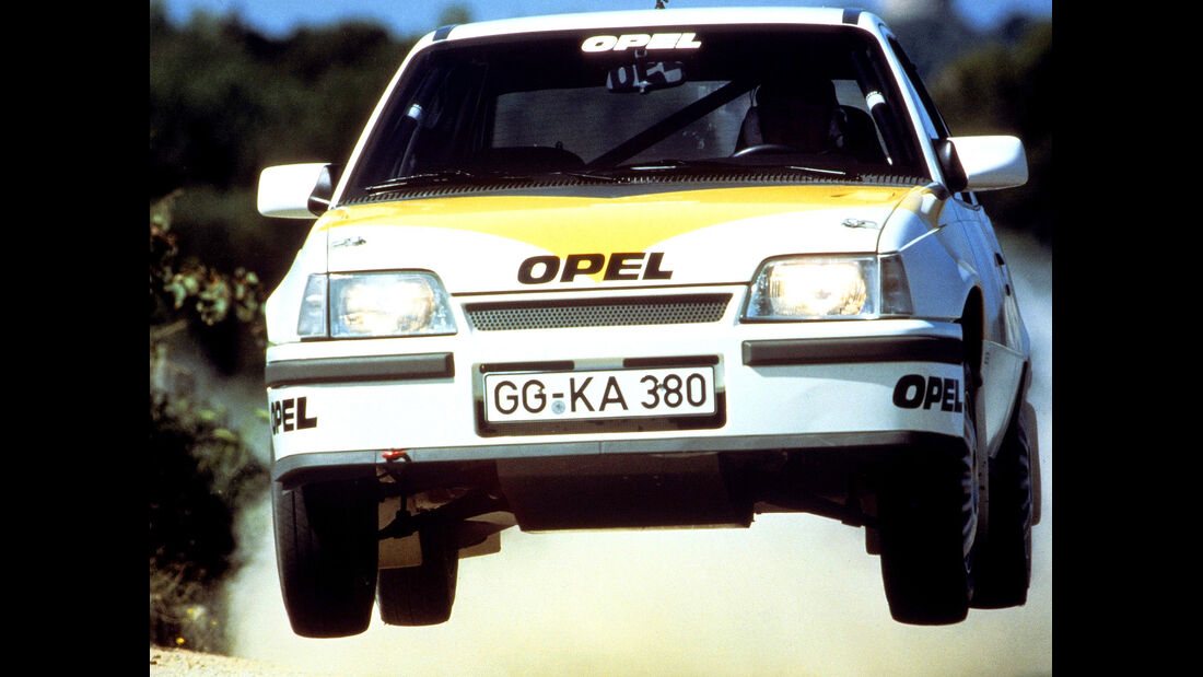 Opel Kadett GSi 16V, Frontansicht