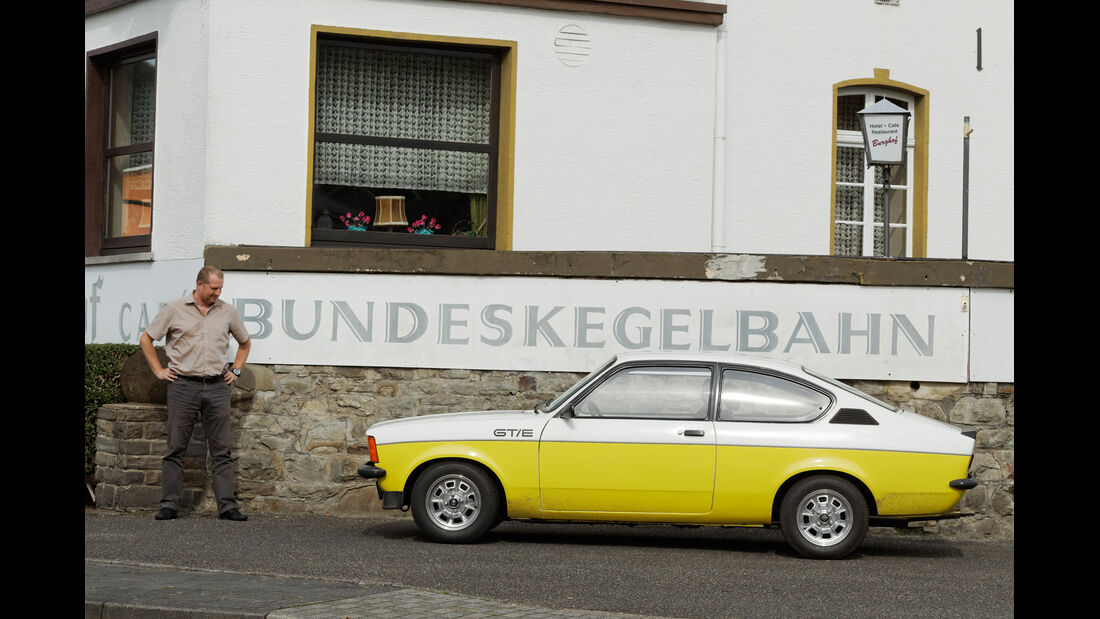 Opel Kadett GT/E, Westerwald, Impression, Ausfahrt