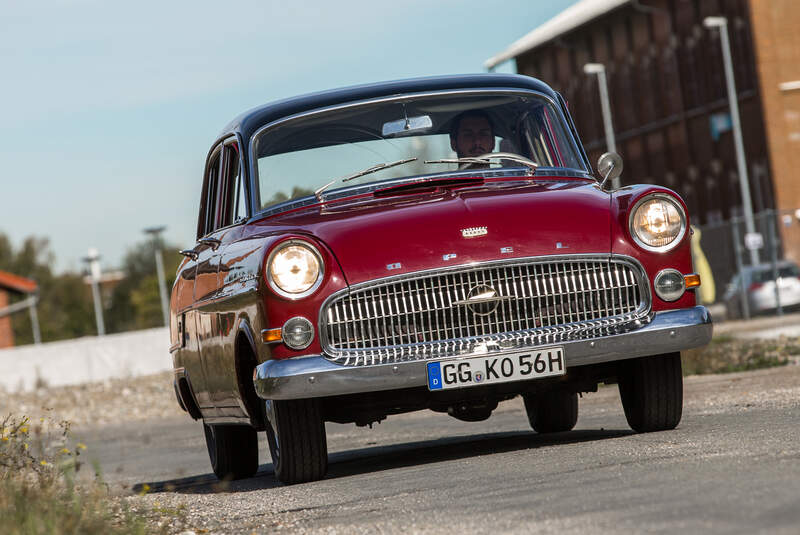 Opel Kapitän, Modell 1956, Frontansicht