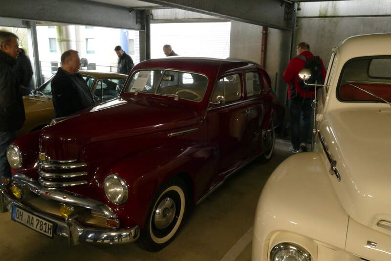 Opel Kapitän auf der Bremen Classic Motorshow 2020