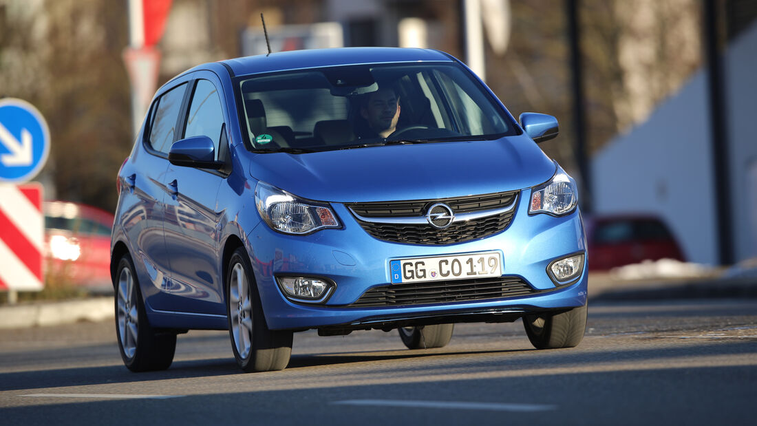 Opel Karl 1.0, Frontansicht