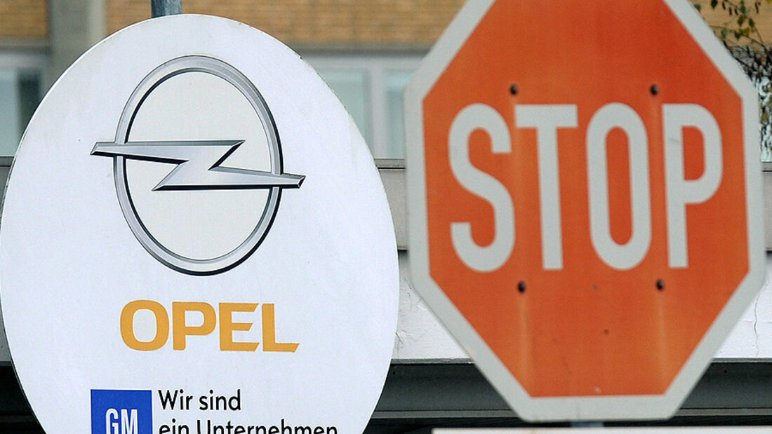Opel Logo Stopp