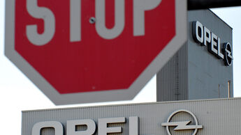 Opel Logo Stopp