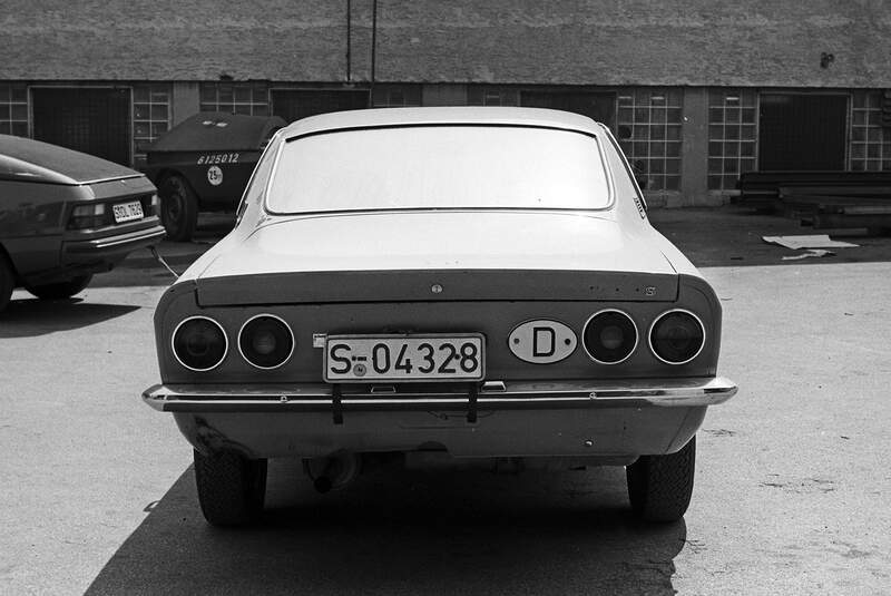 Opel Manta A als Versuchsfahrzeug für Porsche 924 (1973)