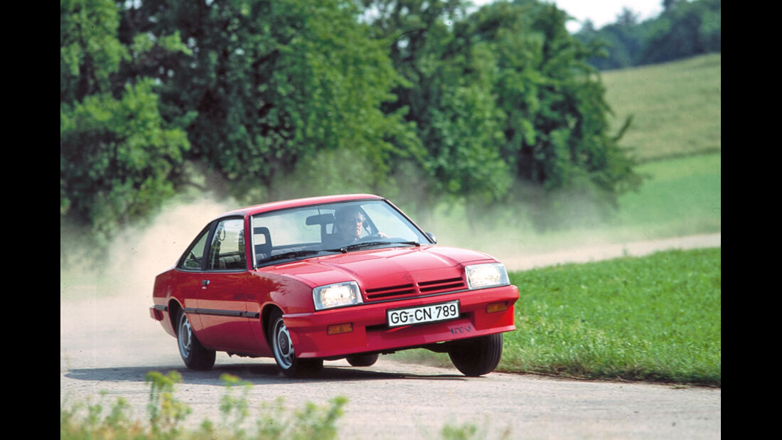 Opel Manta B, Kurvenfahrt