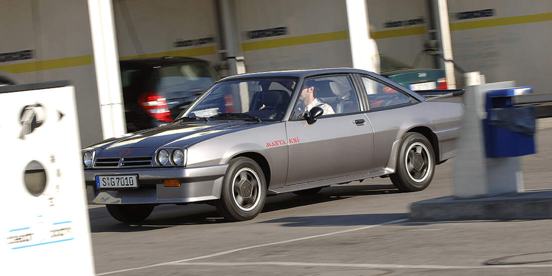Opel Manta B und VW Scirocco II