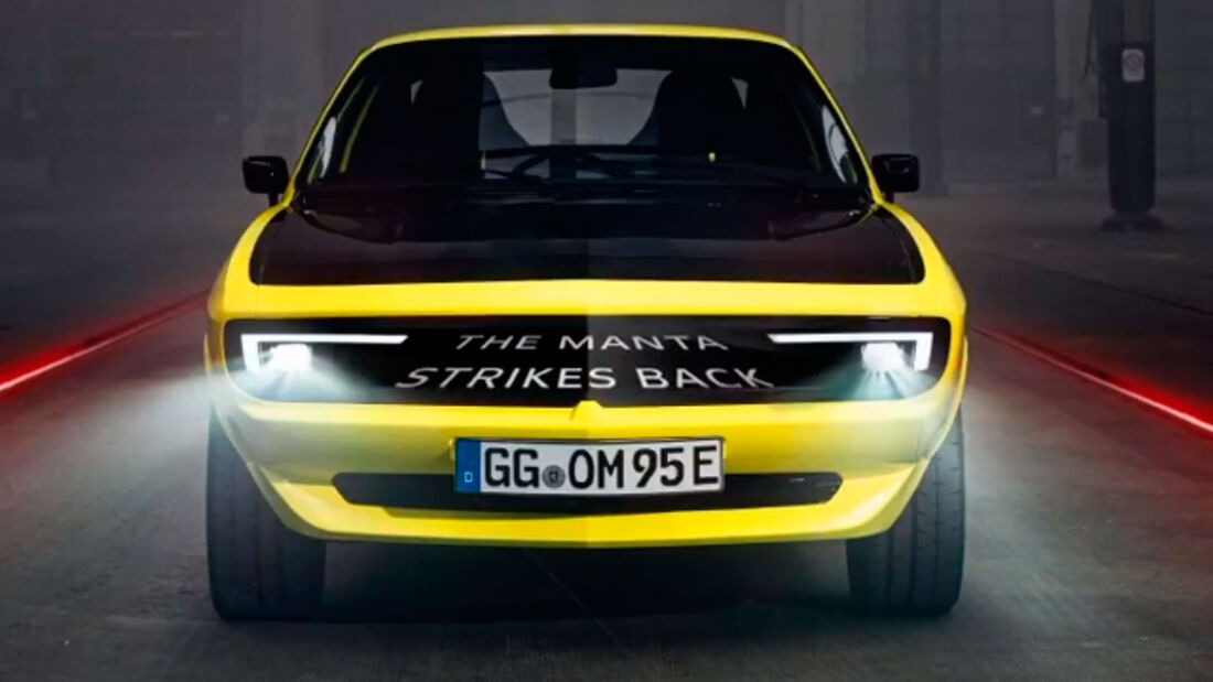 Opel Manta GSe ElektroMOD Strikes Back