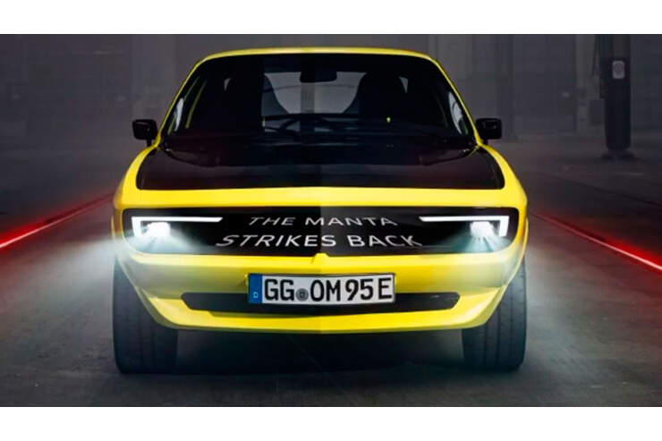Opel Manta Gse Elektromod 2021 Erst Restomod Dann Neuer Manta