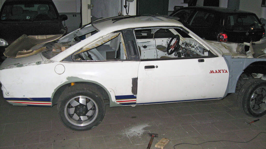 Restaurierung Opel Manta i200: Seltenes Rennsport-Basismodell - auto ...