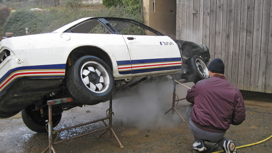 Opel Manta i200, Unterbodenwäsche