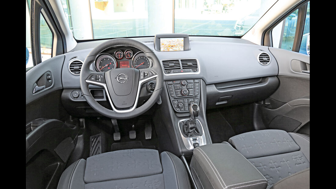 Opel Meriva 1.6 CDTI, Cockpit