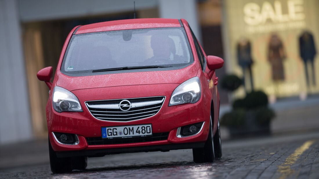 Opel Meriva 1.6 CDTi, Frontansicht