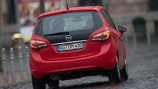 Opel Meriva 1.6 CDTi, Heckansicht