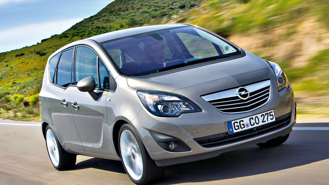 Opel Meriva B, Baujahr 2010 bis 2017 ▻ Technische Daten zu allen