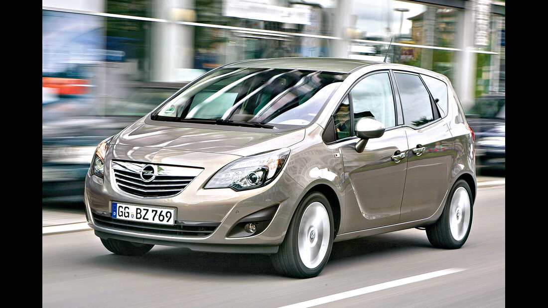 Opel Meriva B, Frontansicht