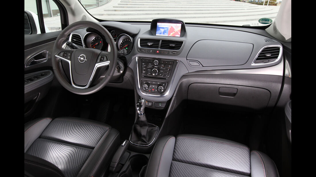 Opel Mokka 1.4 Turbo 4x4, Cockpit, Lenkrad