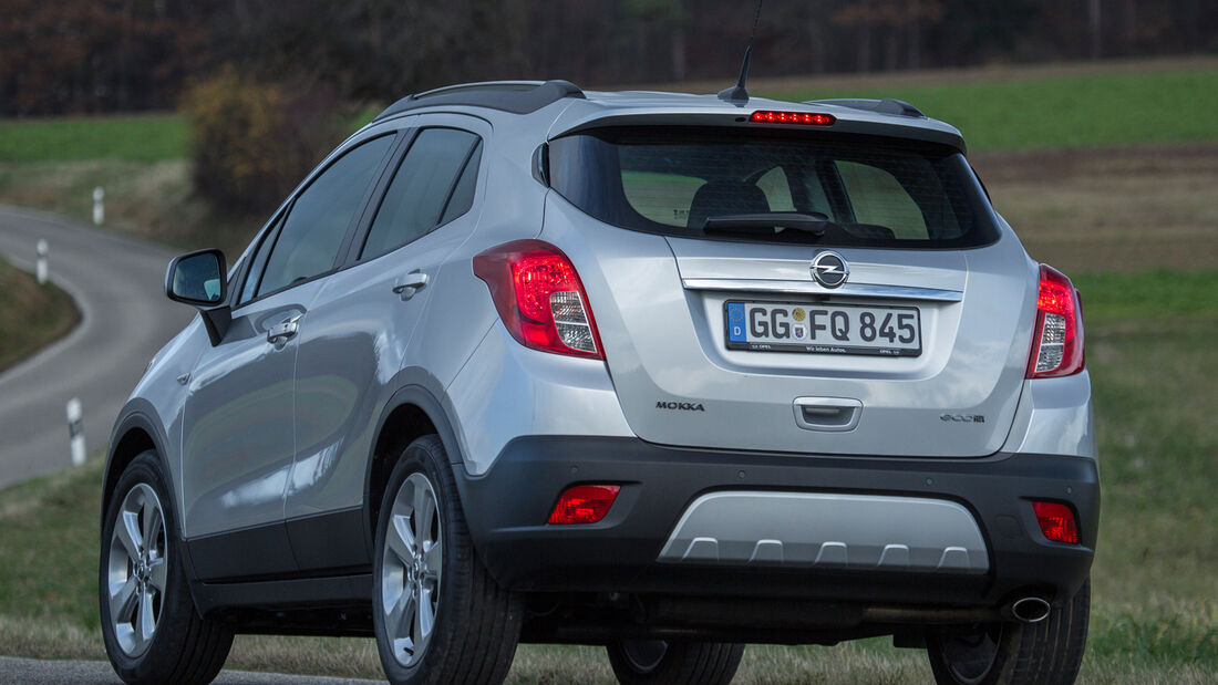 Opel Mokka 1.7 CDTi, Heckansicht