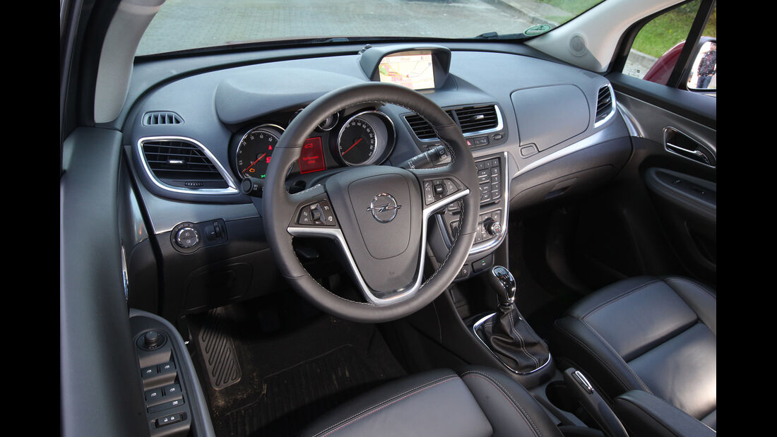 Opel Mokka, Cockpit, Lenkrad