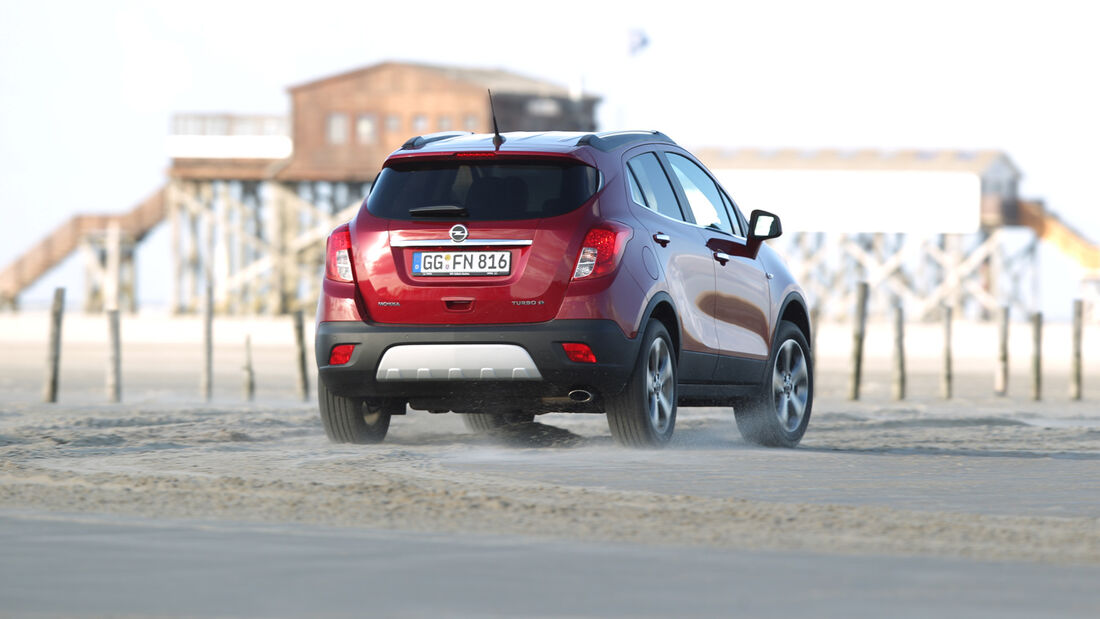 Opel Mokka, Heckansicht