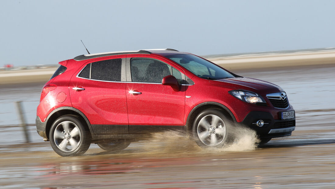 Opel Mokka im Fahrbericht: Blitz-SUV mit Wohlwühlaroma