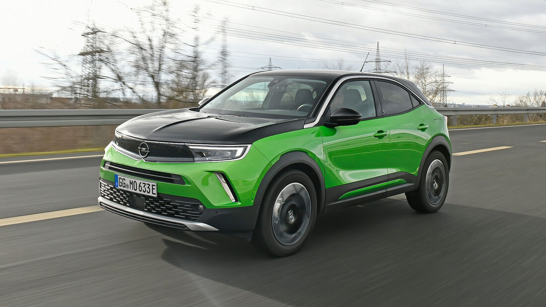 Opel Mokka-e (2023) im Dauertest: Dynamischer Auftritt