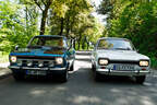 Opel Rallye Kadett 1100 SR, Ford Escort I, Frontansicht