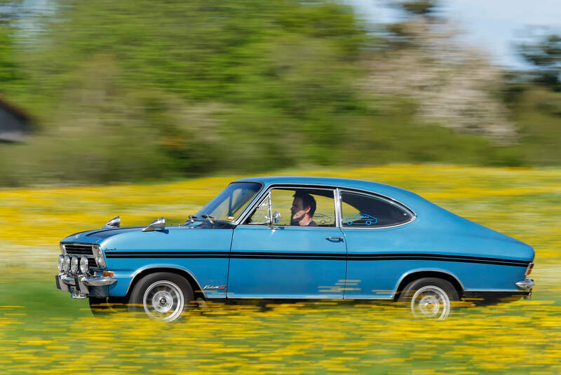 Opel Rallye Kadett 1100 SR, Seitenansicht