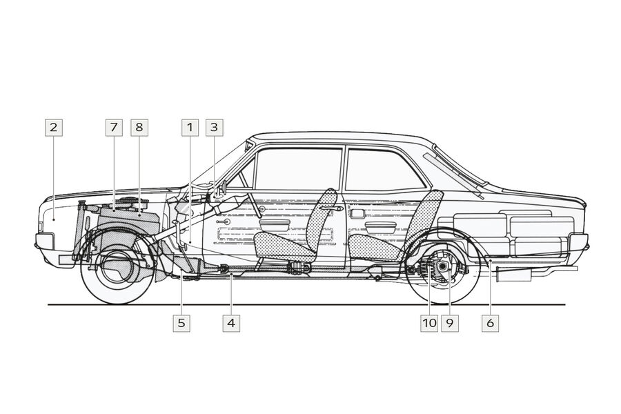 Opel Rekord C, Schwachstellen