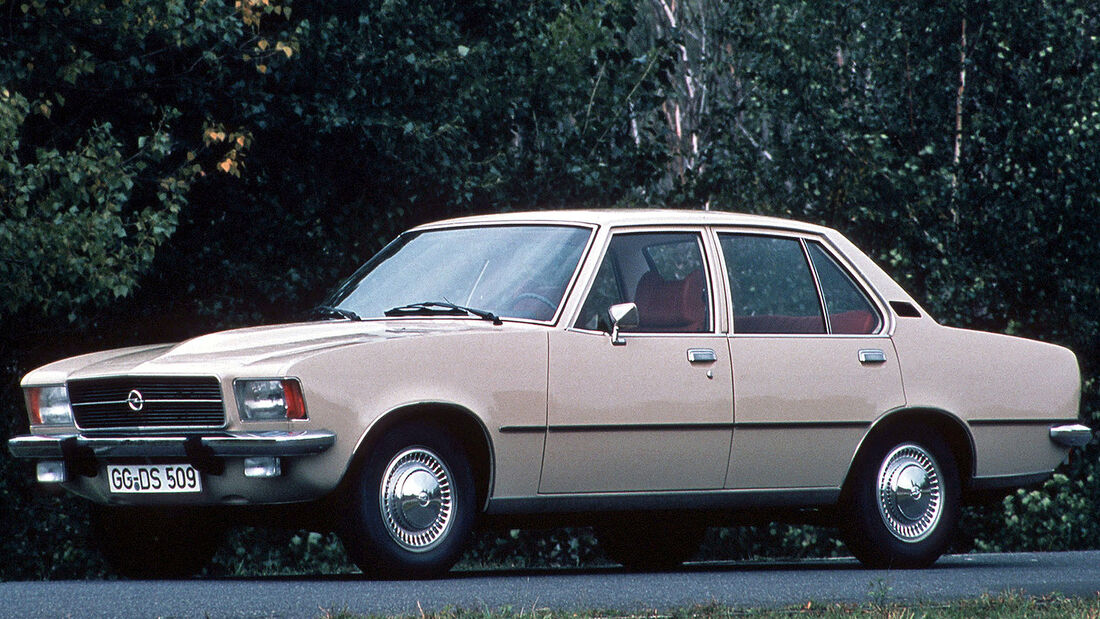 Opel Rekord, Frontansicht