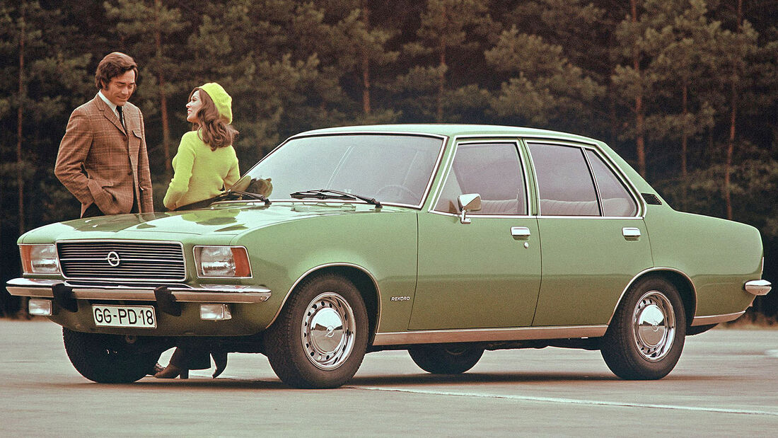 Opel Rekord, Frontansicht