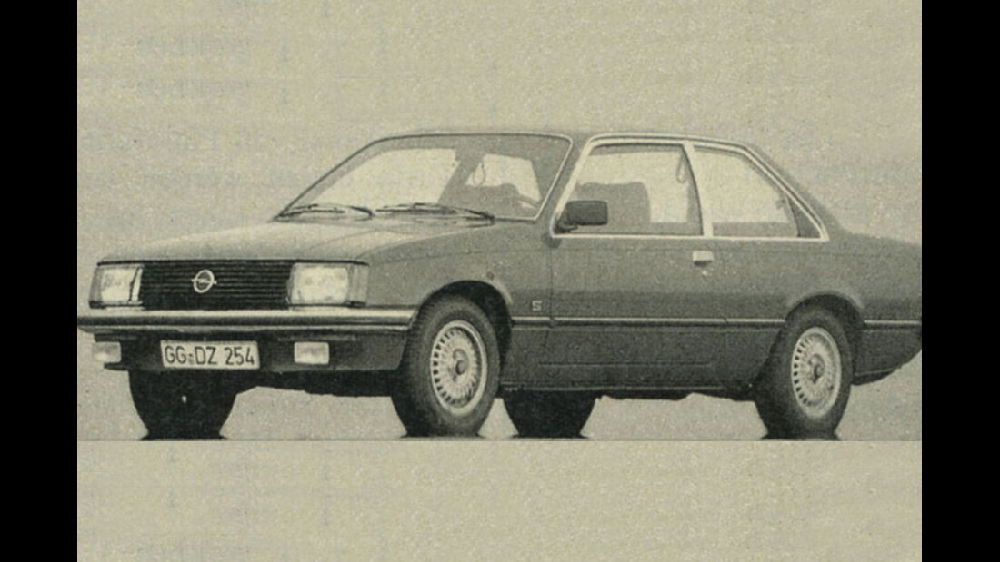 Opel, Rekord, IAA 1981