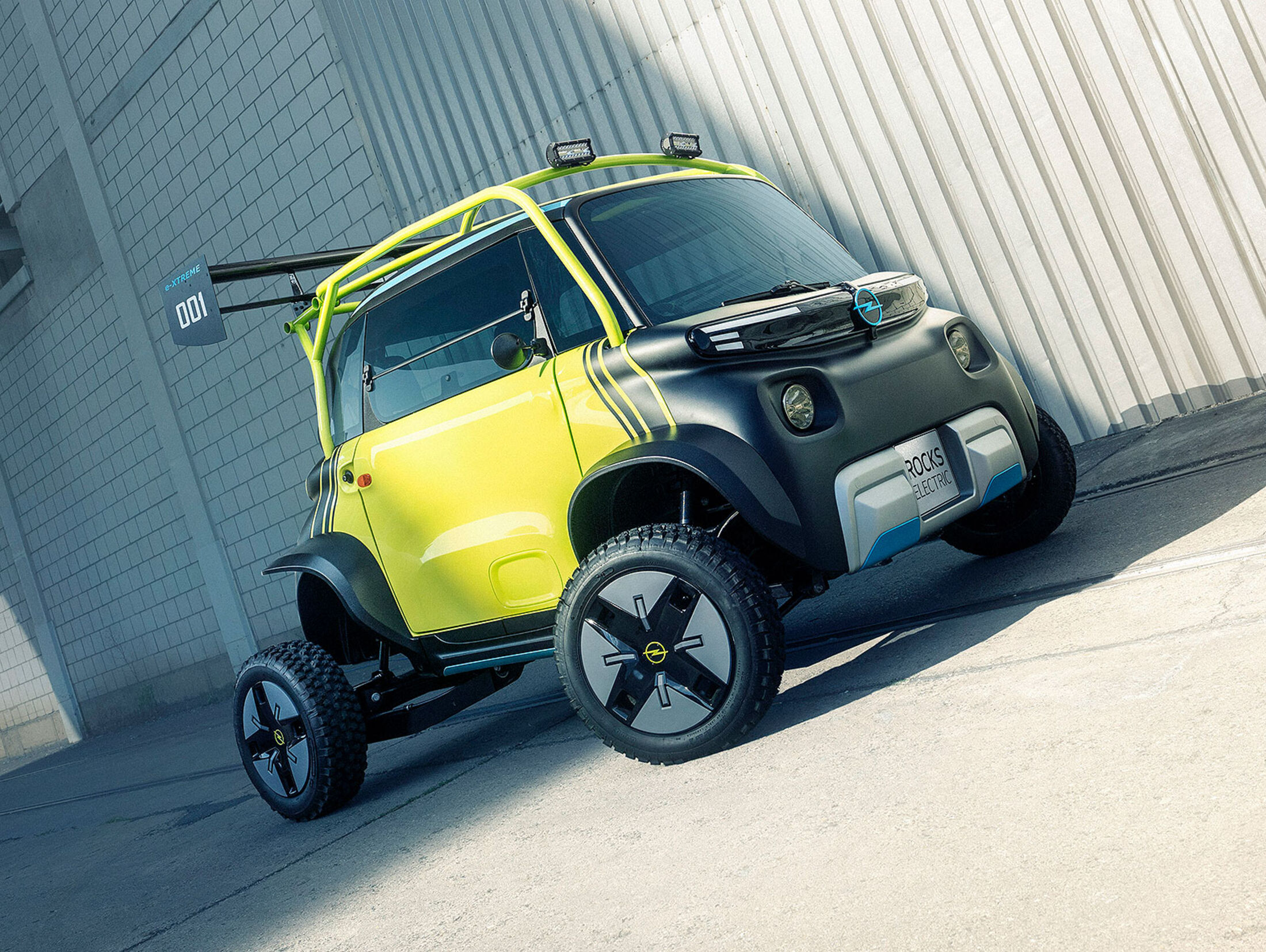 Opel Rocks E-xtreme: Elektrozwerg macht auf wild