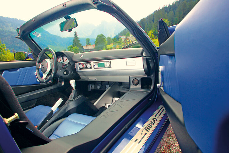 Opel Speedster, Cockpit