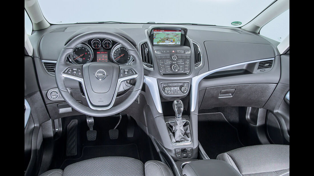 Opel Zafira 1.4 Turbo Exoflex, Cockpit