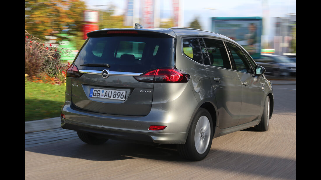 Opel Zafira 1.6 CNG, Exterieur