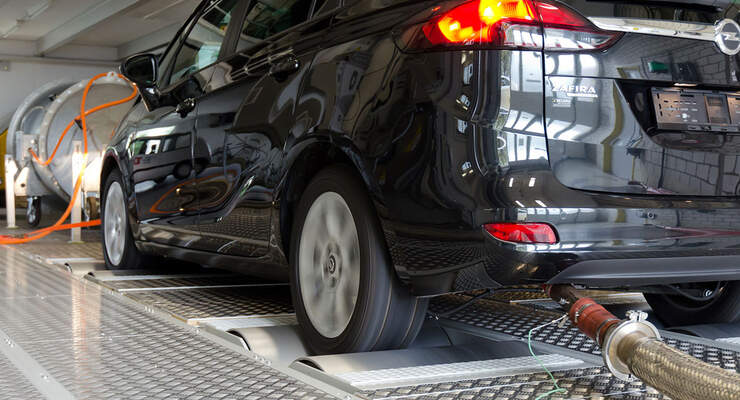Opel Zafira Abgastest DUH Opel Zafira Abgastest DUH