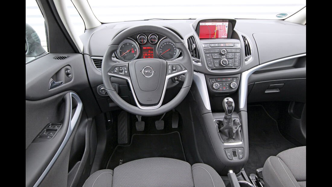 Opel Zafira, Cockpit