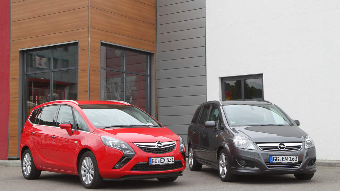 Opel Zafira Family vs Zafira TourerWelcher ist der bessere Kauf