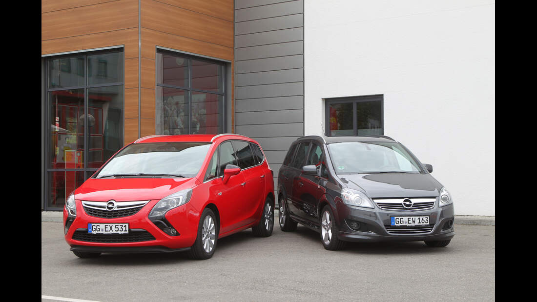 Opel Zafira Family vs Zafira TourerWelcher ist der bessere Kauf